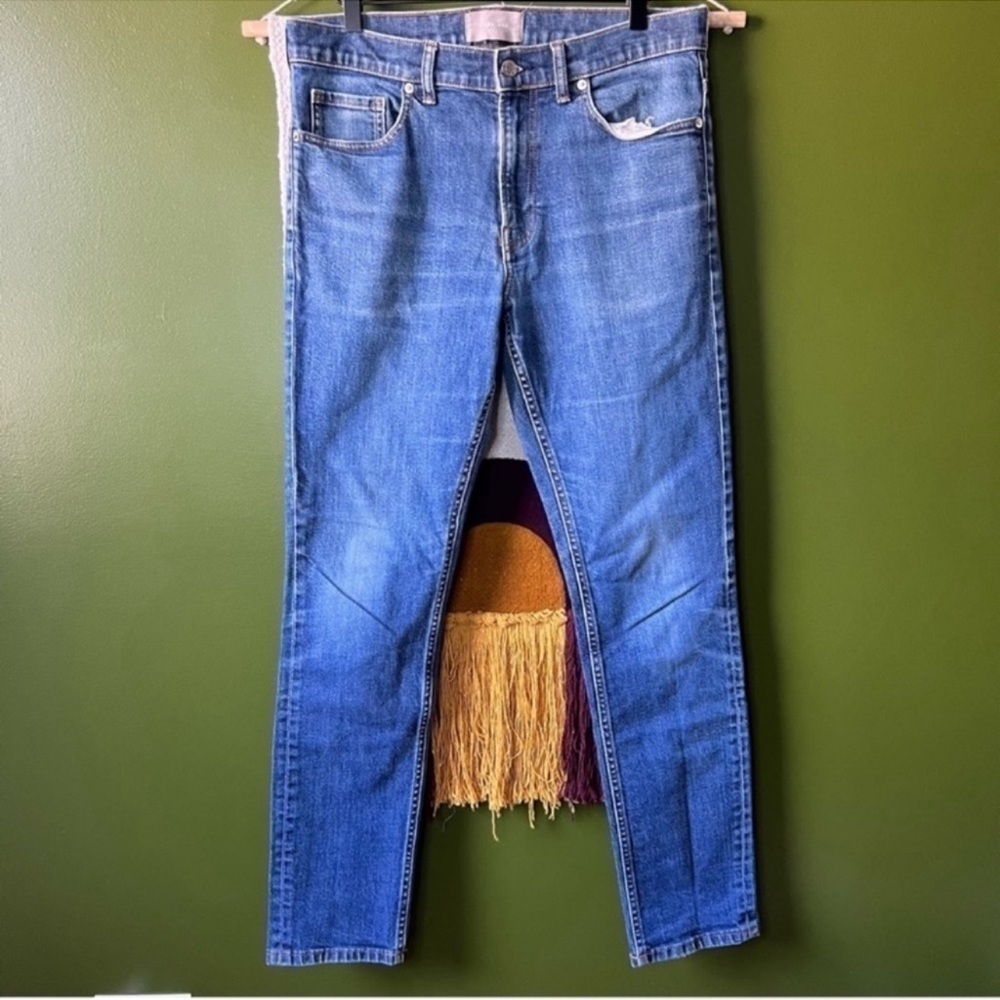 Everlane Blue Slim Leg Jeans 33W x 32L